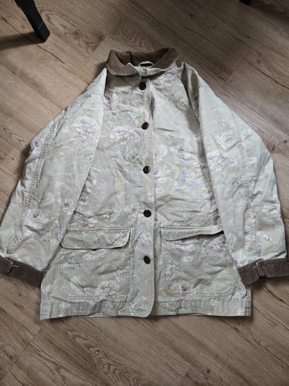L.L. Bean Floral Barn Jacket